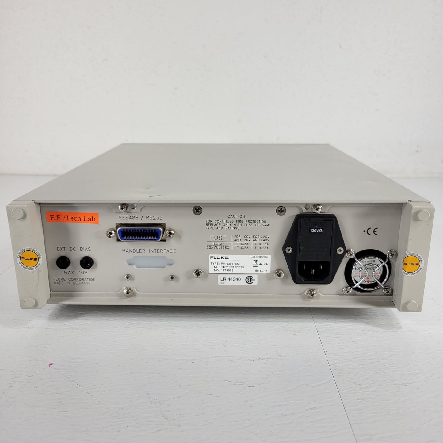 Tested Works Fluke PM3606 Programmable Automatic RCL Meter DC 1 MHz