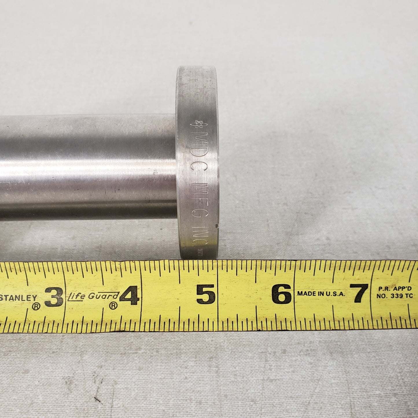 MDC 402002 2.75" CF DN35CF 5" Long Full Nipple 304SS UHV High Vacuum Rotatable