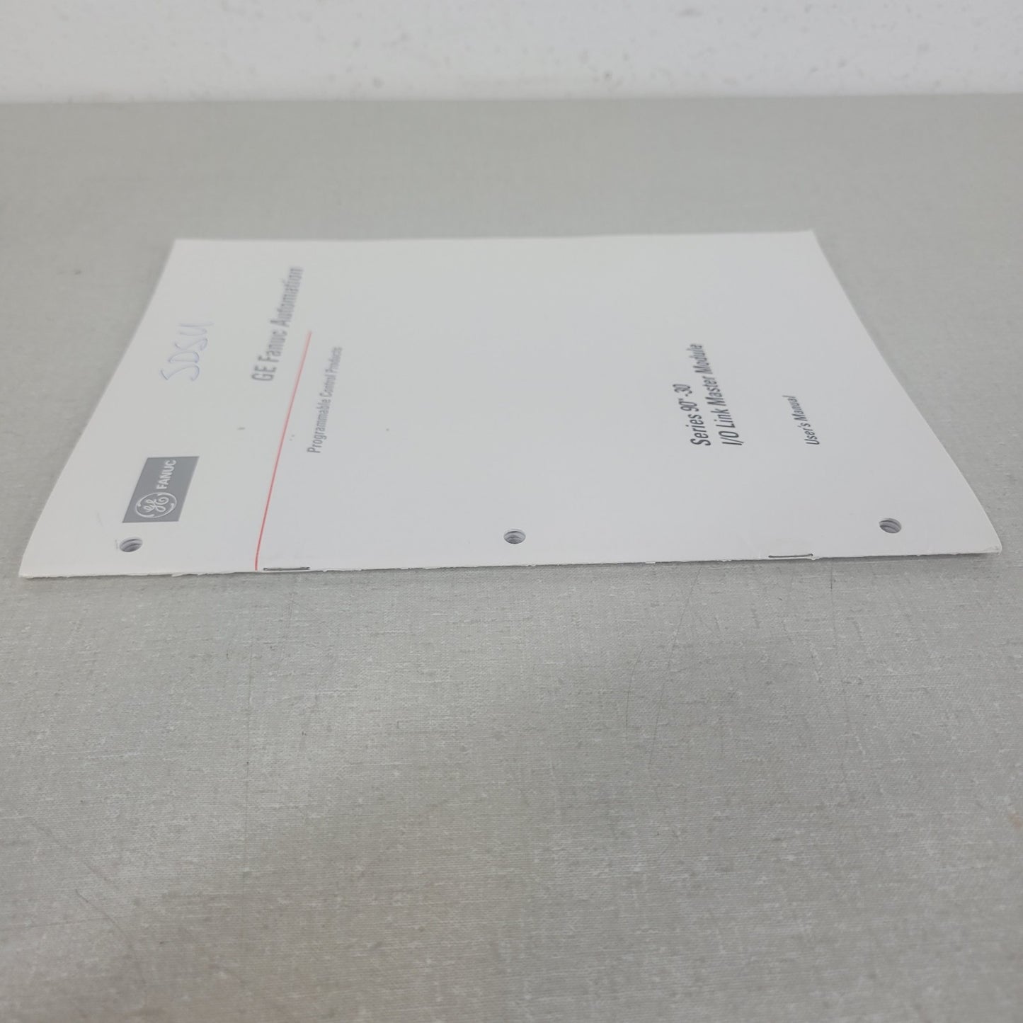 GE Fanuc GFK-0823A Series 90-30 I/O Link Master Module PLC User Manual