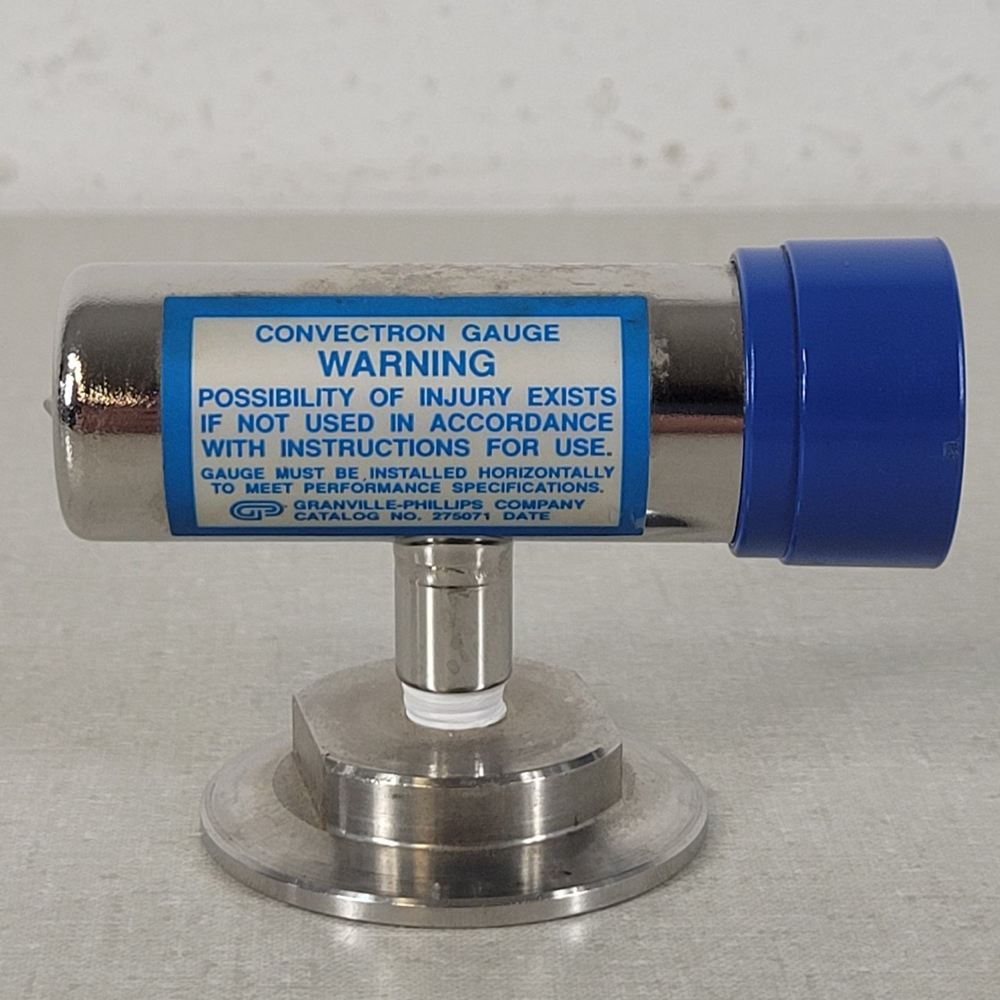 MKS Granville-Phillips 275071 Convectron Vacuum Gauge 1/8 NPT KF40 NW40 Adapter
