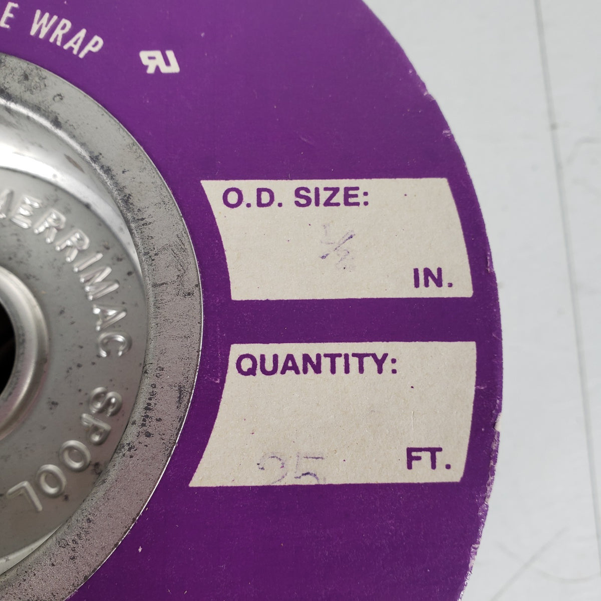 M.M. Newman HT 1/2 C Heli-Tube Clear Polyethylene Spiral Cable Wrap 17ft