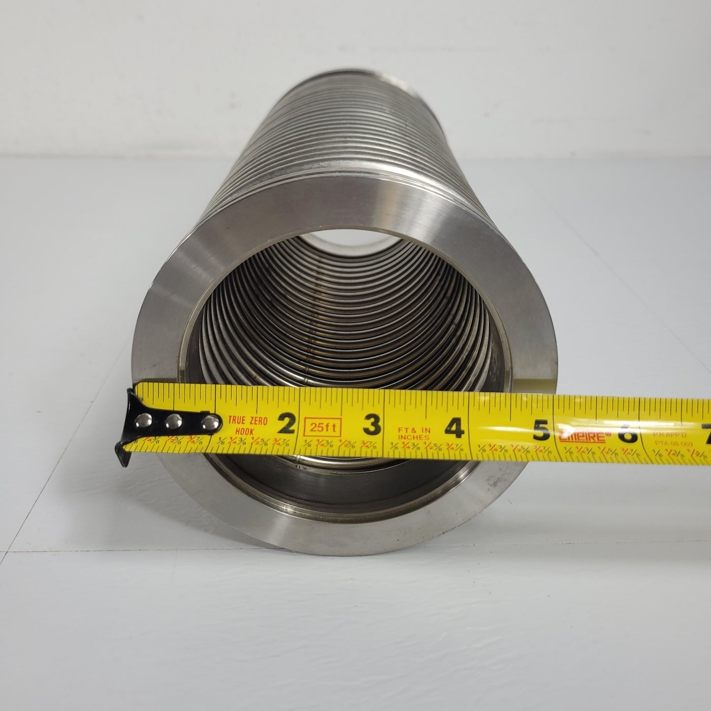ISO-100K 100 K Bellows 11" Length UHV Ultra High Vacuum SS Stainless Steel Damp