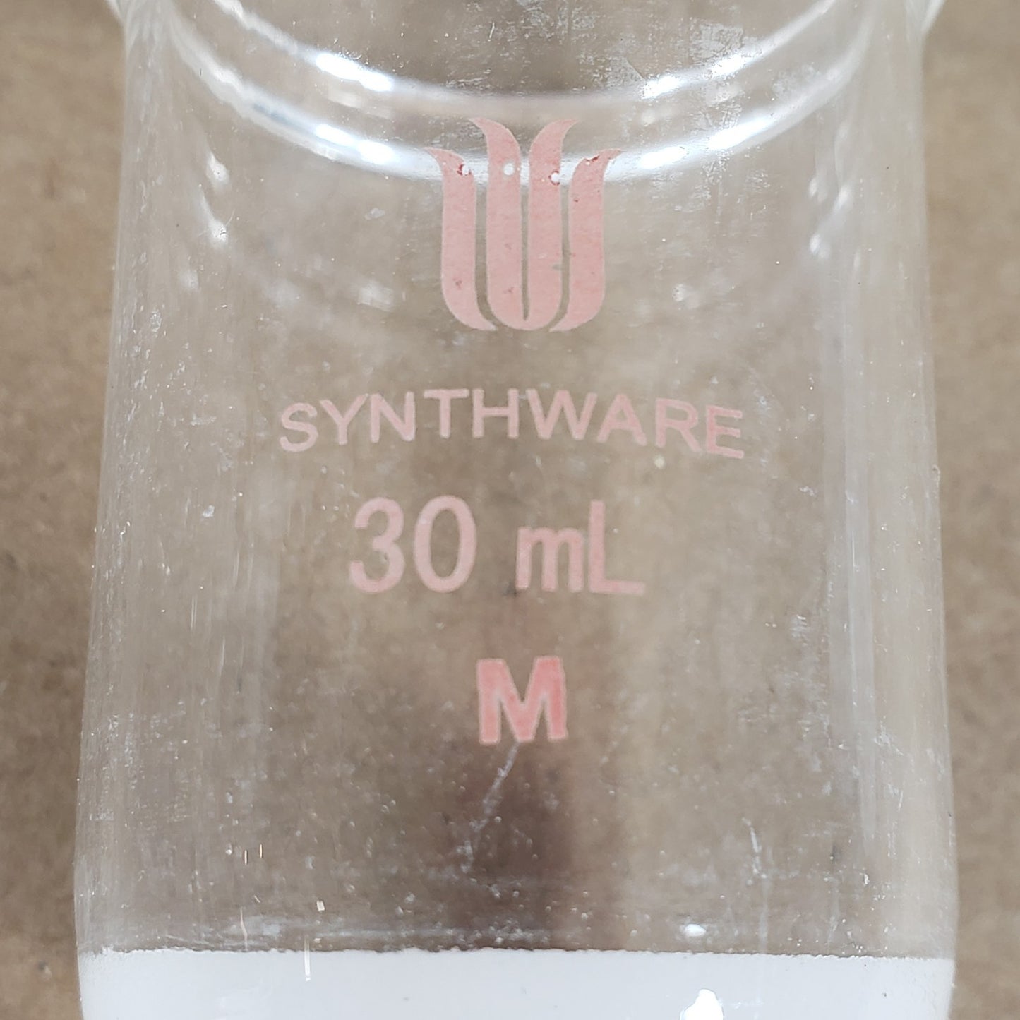 Lot 4 Synthware Pyrex F603030M 30mL Buchner Filter Funnels Medium Frit 30mm Chem