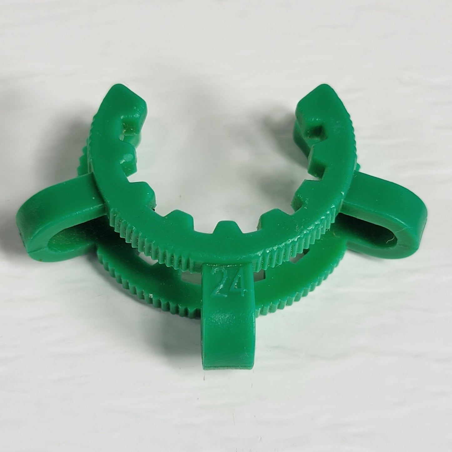 Pack of 7 SCHOTT Duran KECK KC24 Green Plastic Joint Clips 24/40 24/29