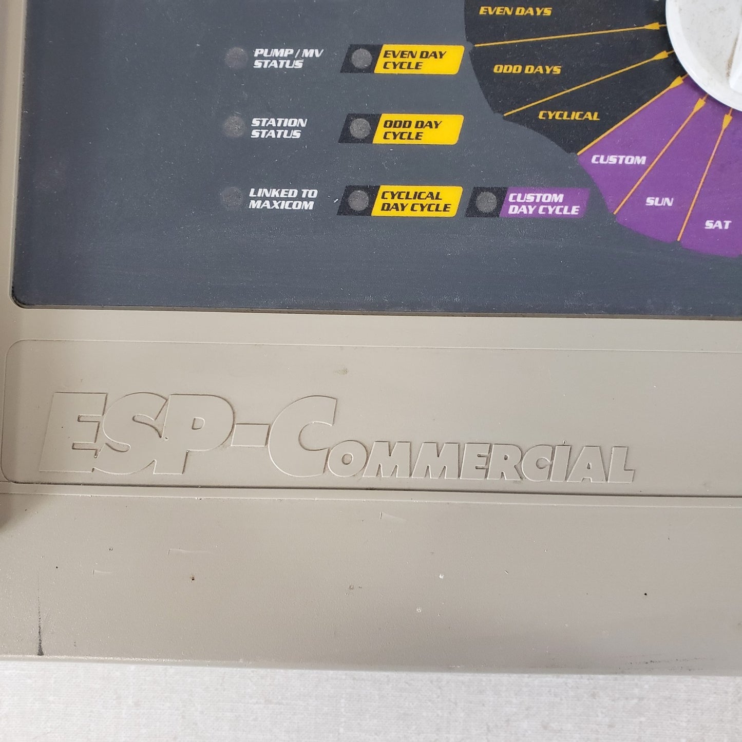 Rain Bird ESP-24SAT 631183A Cycle+Soak Front Panel Keypad Display Assembly
