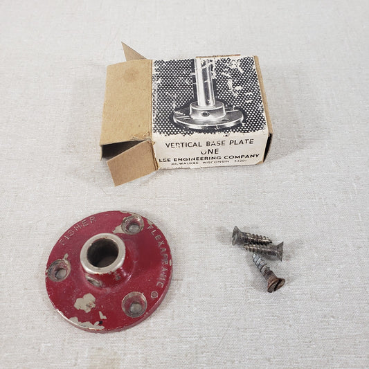 Lee Engineering Flexaframe Vertical Base Plate Kit for 1/2" Rods w/ 3 Screws