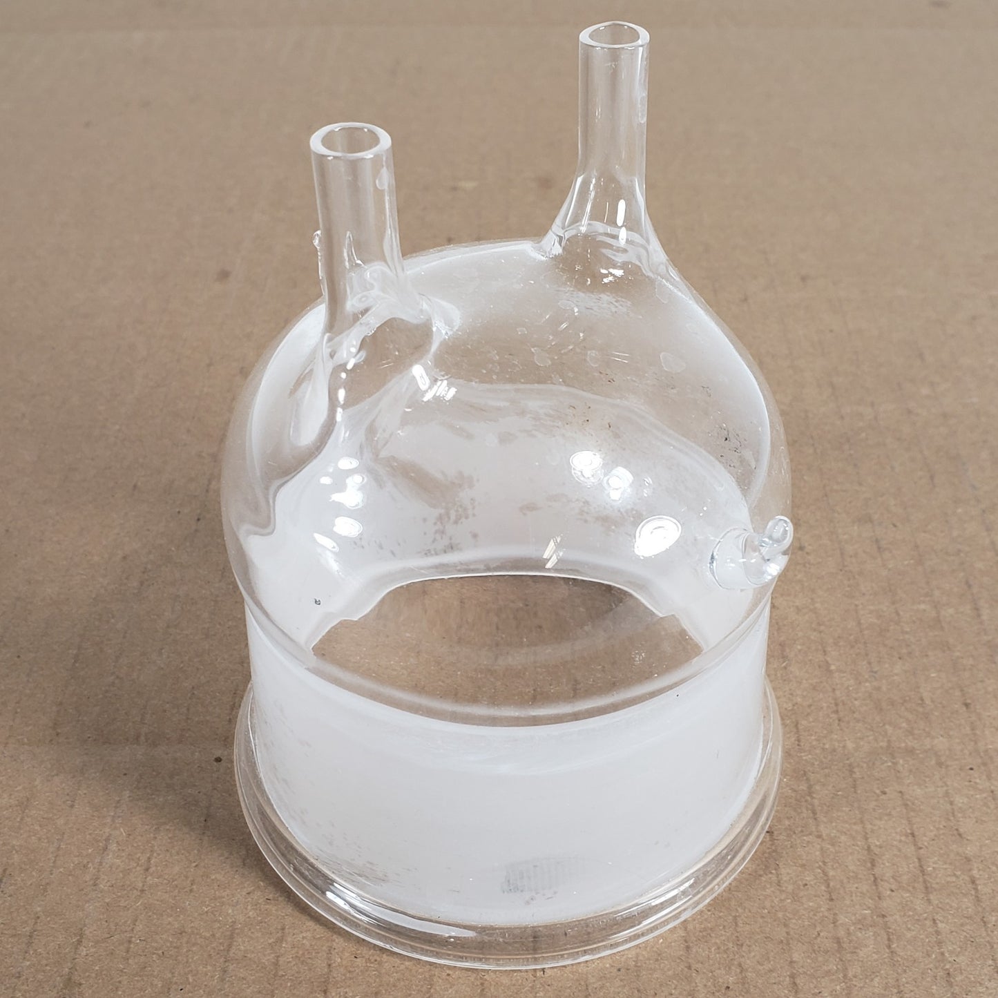 Unbranded Hooked Vacuum Head Adapter 85/50 Inner Joint To 10mm Straight Tube
