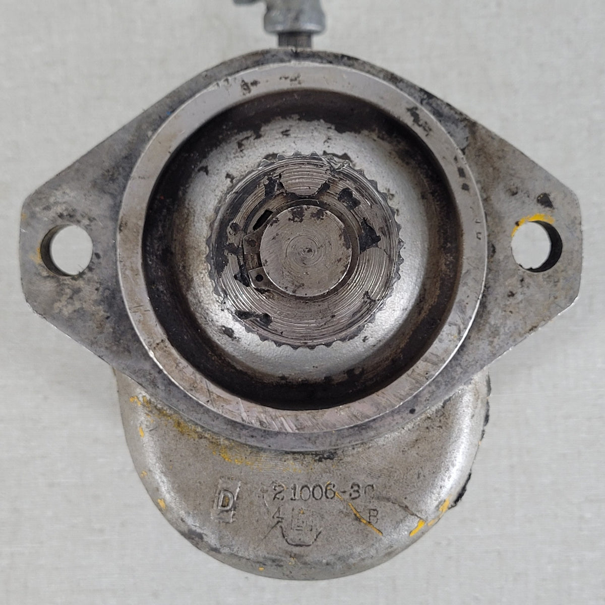 Untested 21003JBZ 21006-3C Industrial Hydraulic Gear Pump 2-Port Inlet Outlet