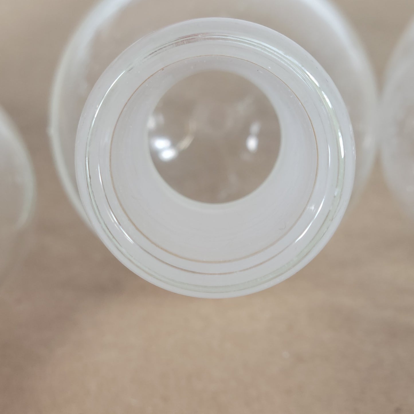 Chemglass CG-1506-05/CG-1506-02 Round Bottom Boiling Flasks 2x100mL & 1x50mL
