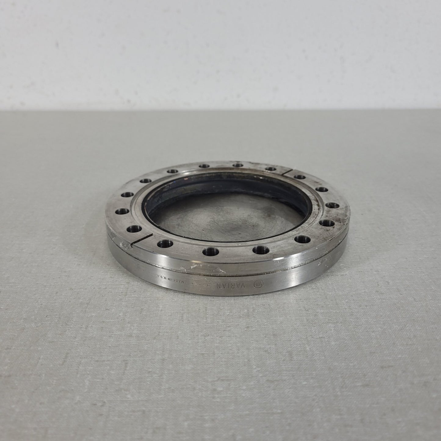 Varian Conflat DN100CF 4" Viewport Glass UHV Ultra High Vacuum SS Optical