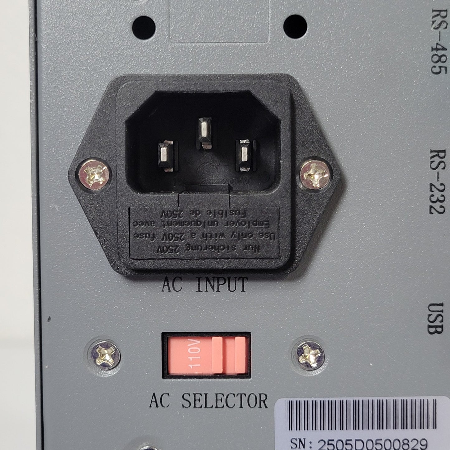 MATRIX WP300S-150-5 150V 5A 300W DC Power Supply w/ Instruction Manual USB RS232