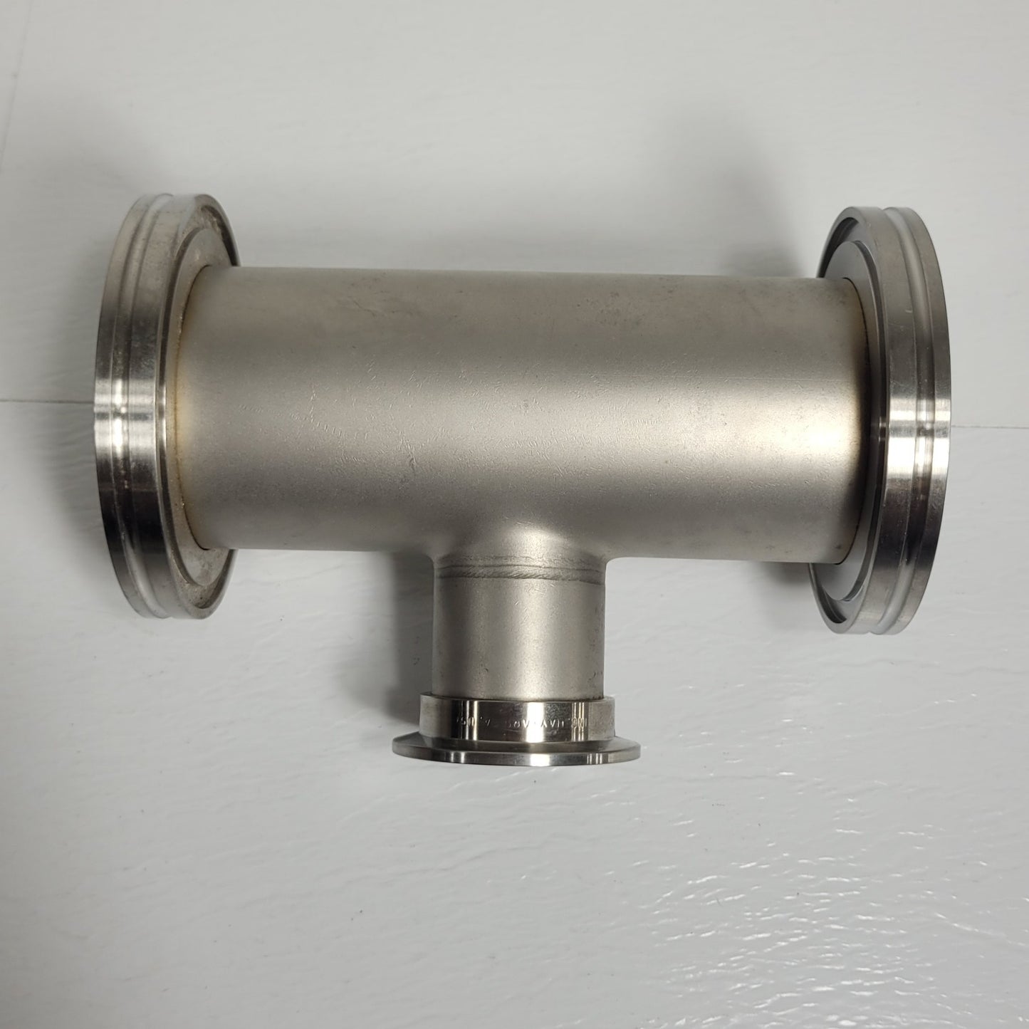 ISO-K63 to KF40 NW40 QF40 3-Way High Vacuum Reducing Tee Stainless Steel