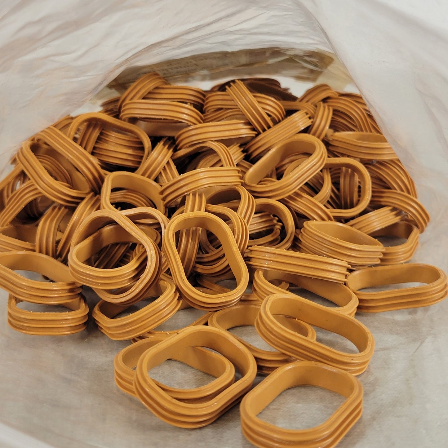 190 Units Delphi Packard 12084104 Tan Connector Seal Automotive Electrical Bulk