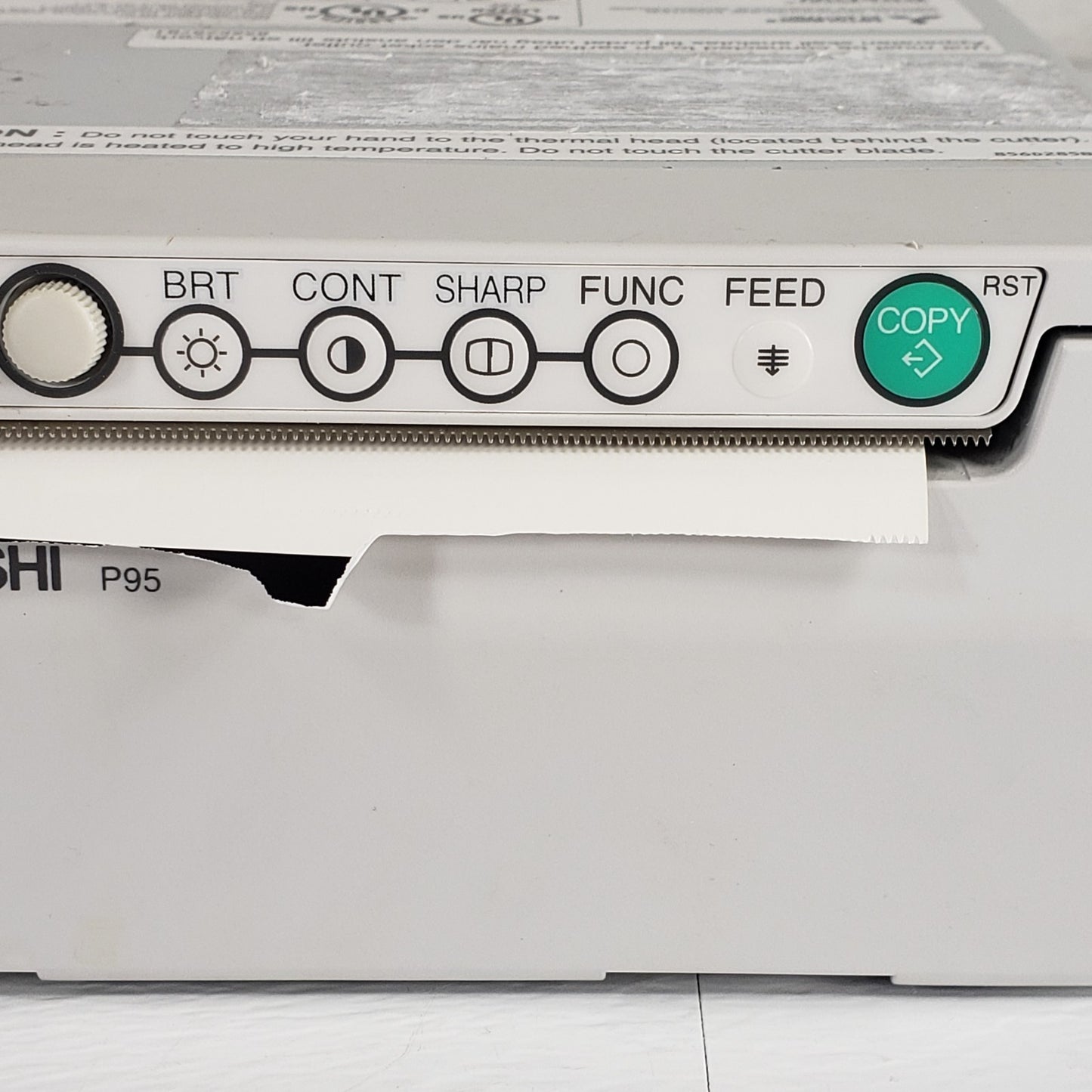 MITSUBISHI P95DW Digital Monochrome Printer with USB Type-B, No Power Cable