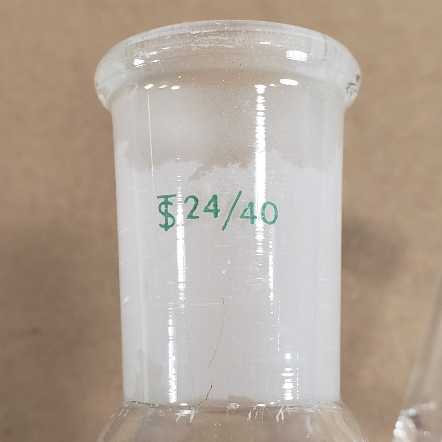 Lot of 3 Chemglass AF-0529-04/02 250/100mL Round Bottom Flasks CN 24/40 14/20