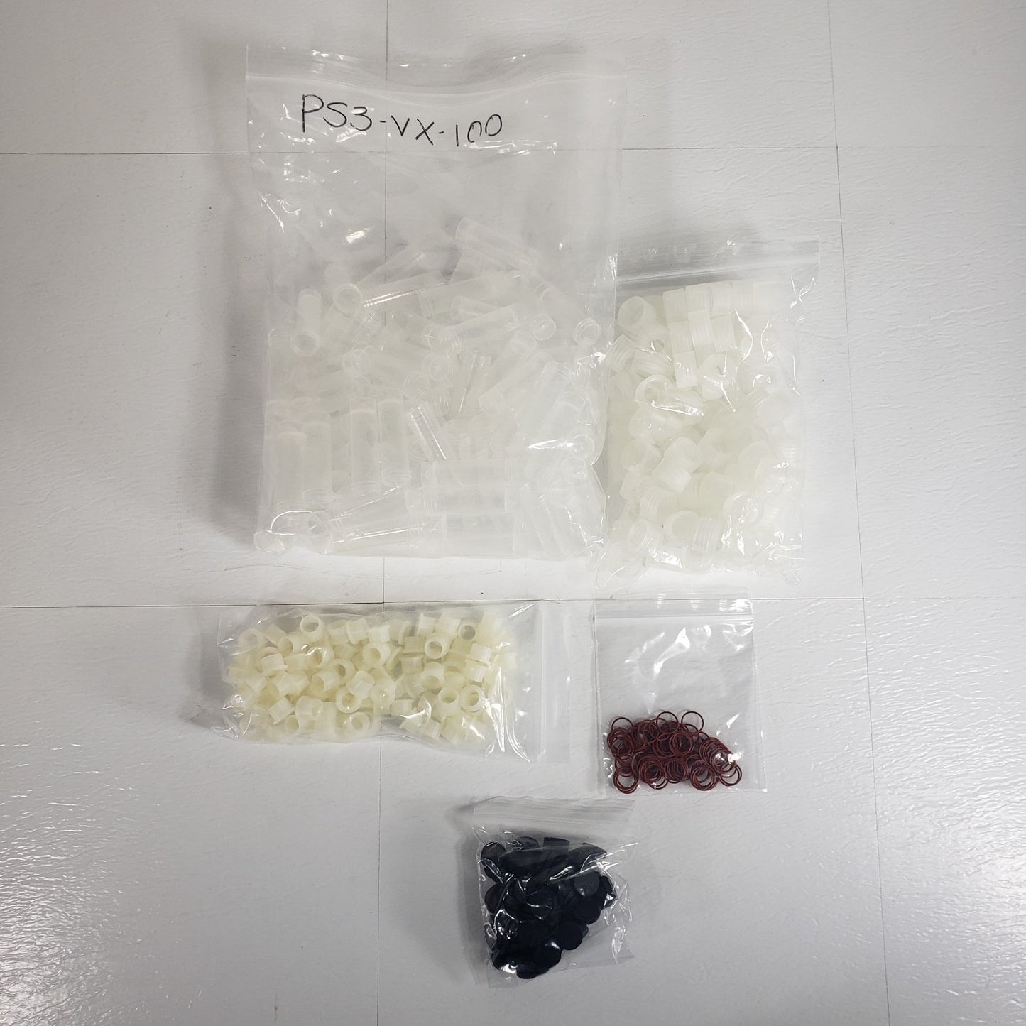 PROTEIN TECH. PS3VX100 100 Polypropylene Vials For PS3 Peptide System