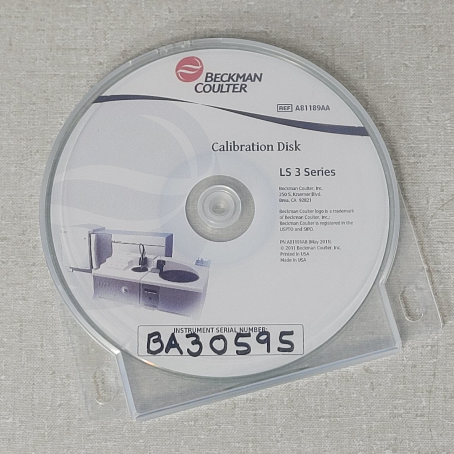 TESTED Beckman Coulter LS 13 320 Particle Size Analyzer w/ DPS Tornado & PC
