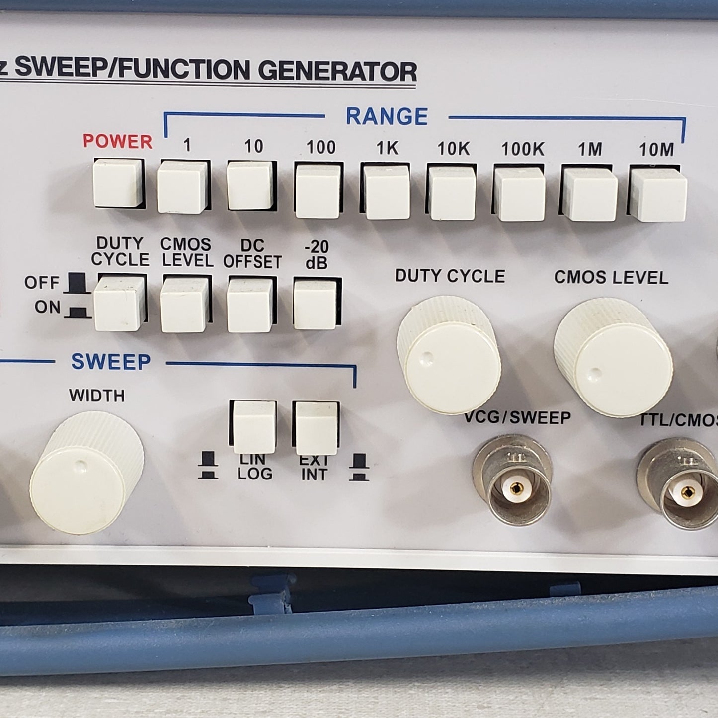 TESTED B&K Precision 4017A 10MHz Sweep Function Generator Sine Square Triangle