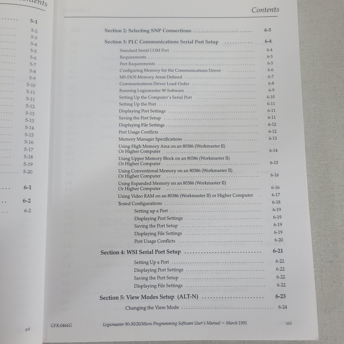 GE Fanuc GFK-0466G Logicmaster 90 Series 90-30/20/Micro Programming User Manual