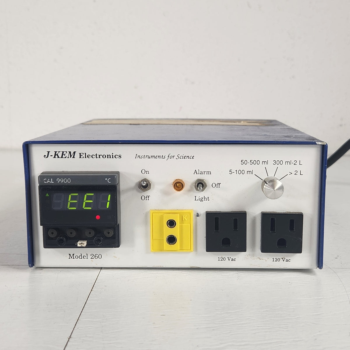 J-KEM Model 260 Digital PID Temperature Controller 120V 15A 1800W Dual Outlet