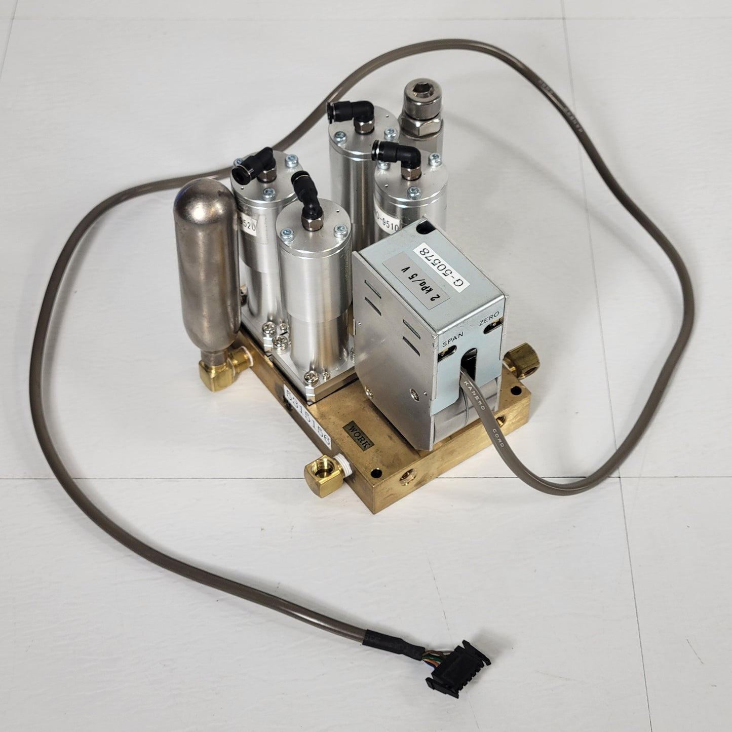 Fukuda MSZ-0910, 40NO-9510, MSZ Fluidics Control 2 kPa/5V, No Dial Gauges
