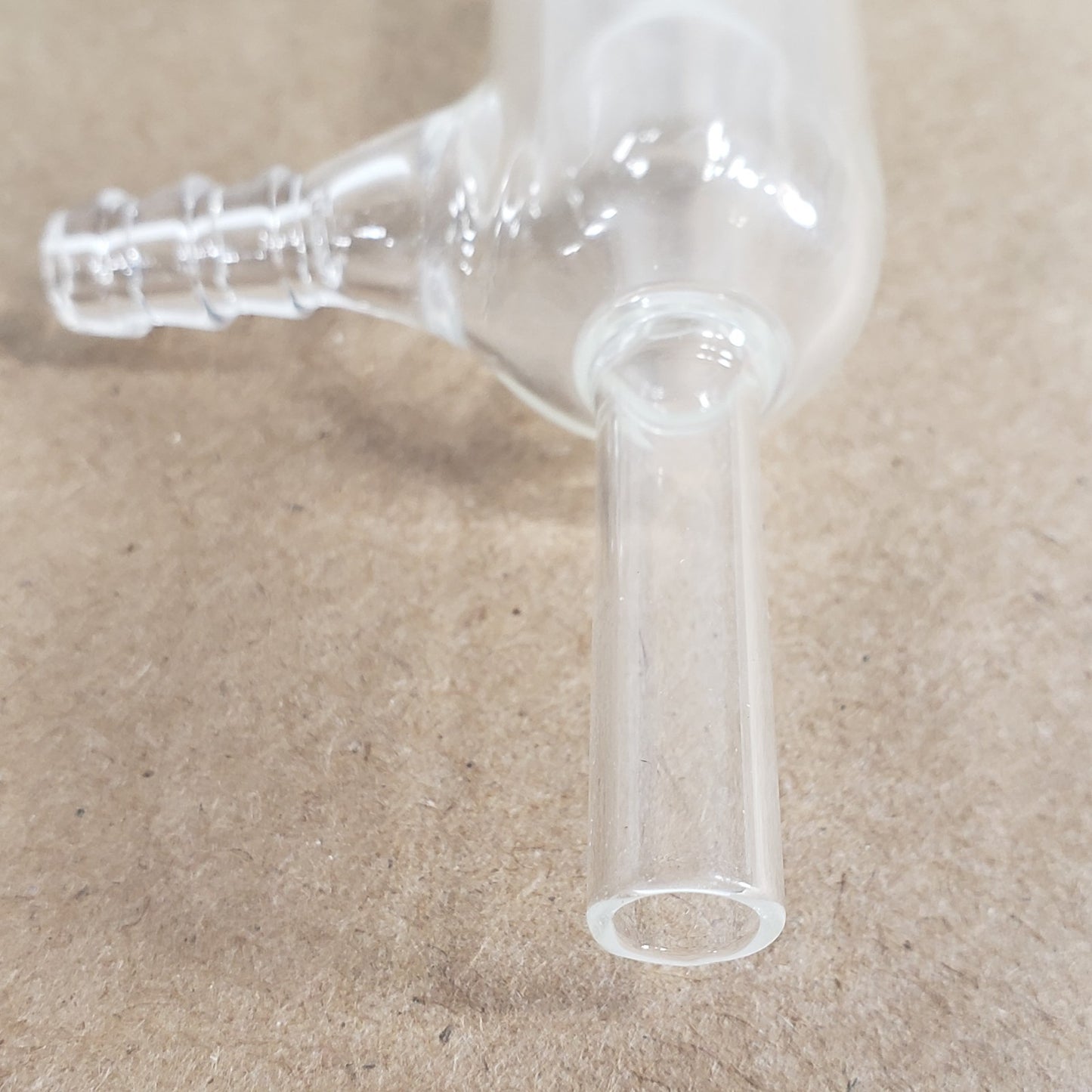 Kontes Kimble Allihn/Soxhelt-Style Bulb Condenser 19/22 Bottom Inner Joint
