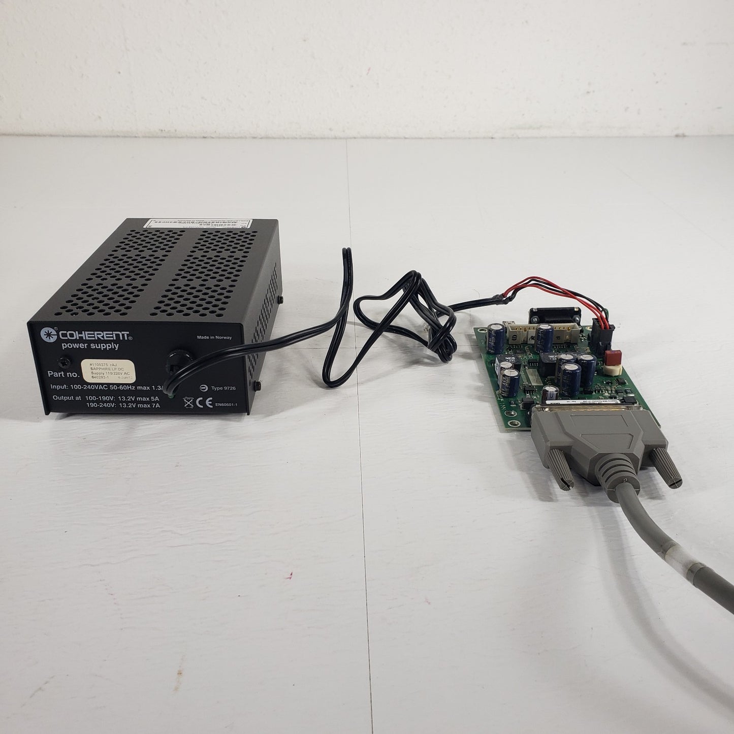 TESTED Coherent Sapphire 488-50 CW 488nm 50mW Laser w/ PSU Controller 9726