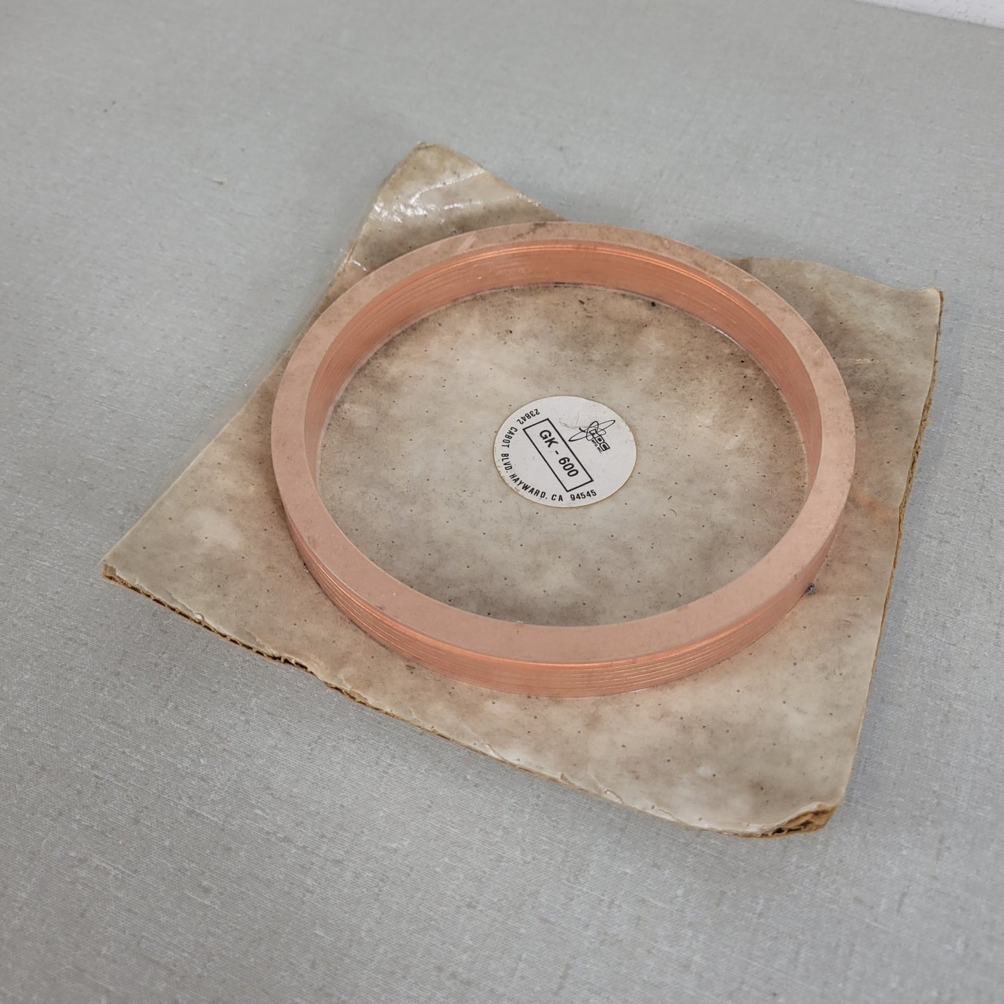*Lot of 10* MDC GK-600 6" ConFlat Copper Gaskets DN100CF HV UHV