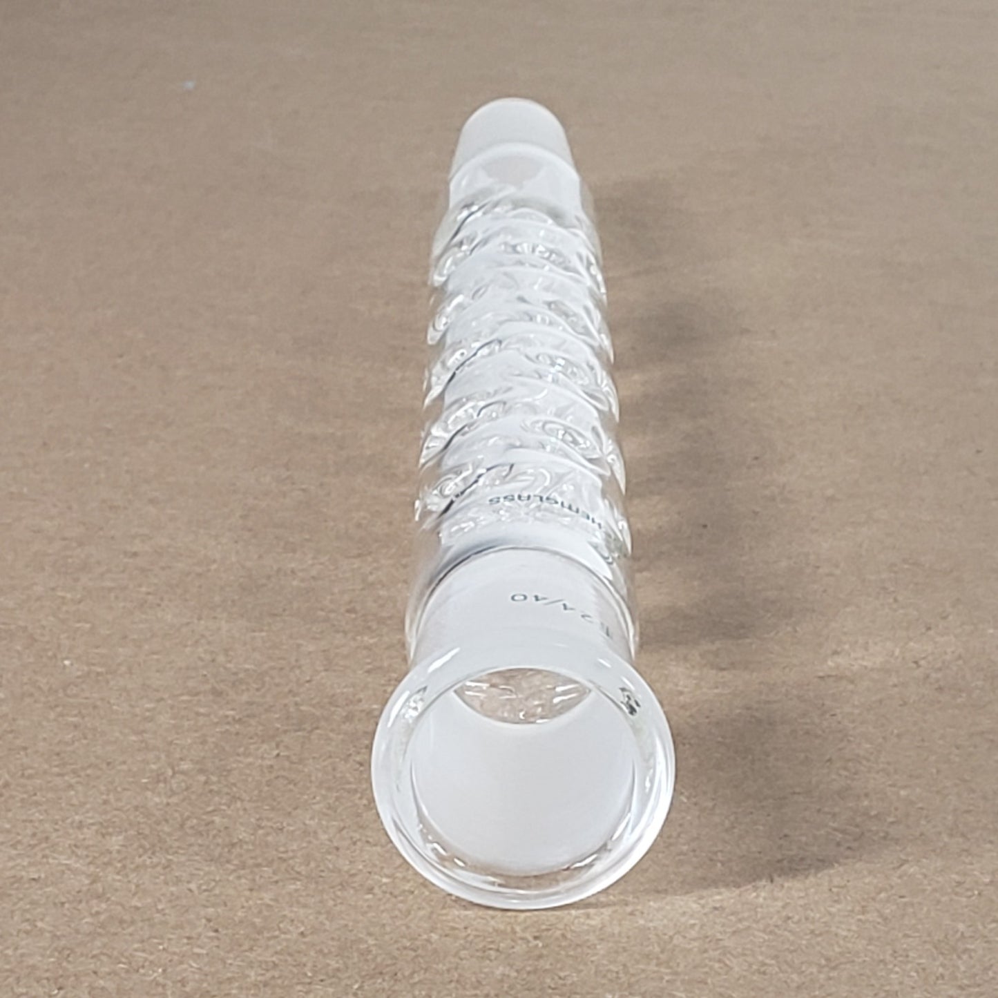 Chemglass CG-1231-18 Distilling Column 24/40 Joint 300mm Tall Vigreux Column