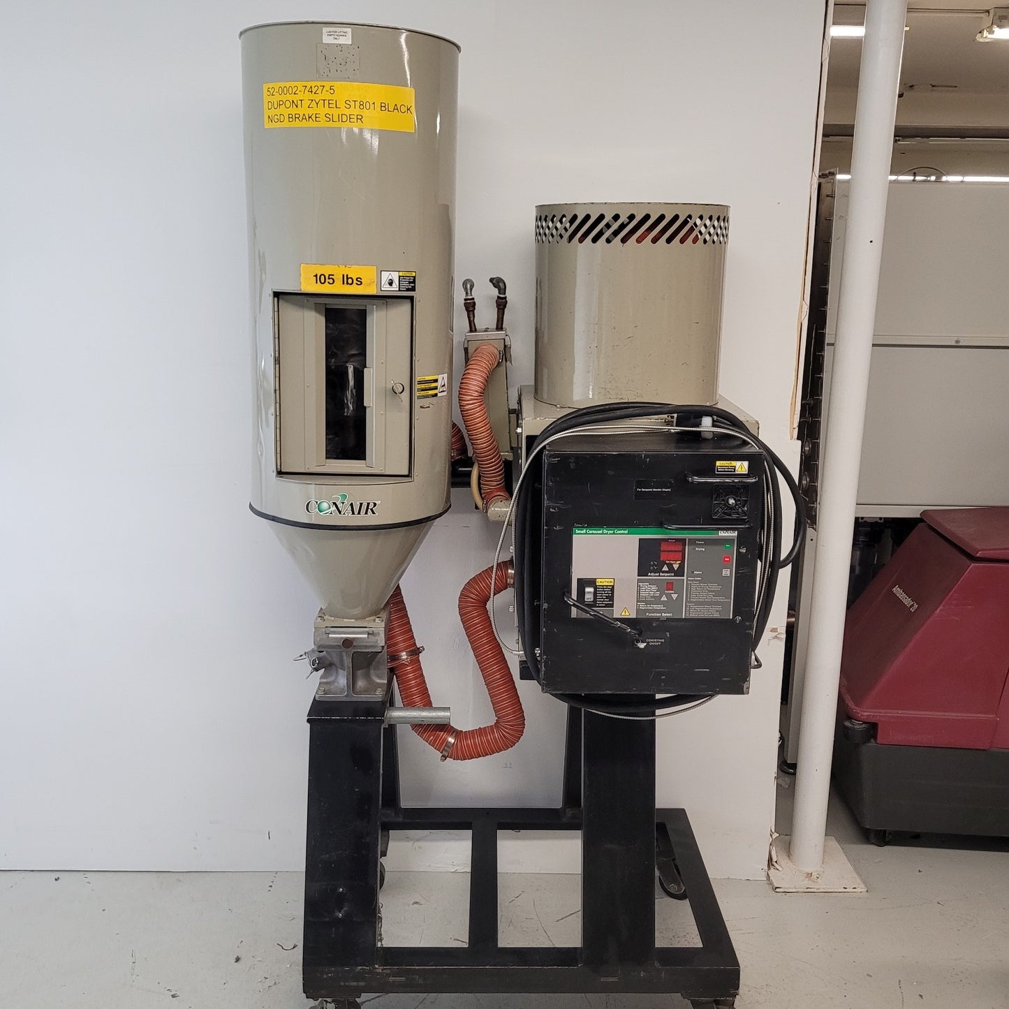 Conair SC30 Portable Carousel Desiccant Resin Material Dryer System Industrial