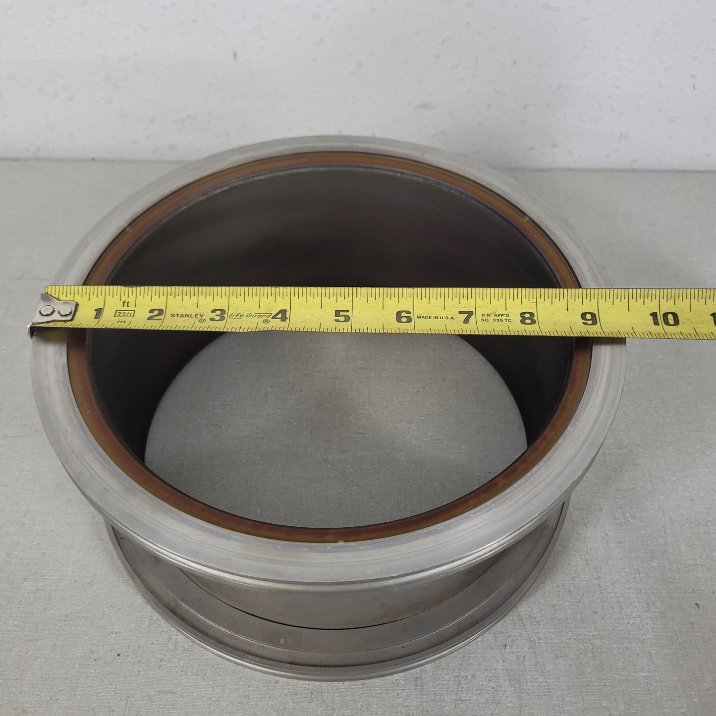 ISO-K 200 NW200 LF200 4.25in Stainless Steel High Vacuum Nipple Flange Chamber