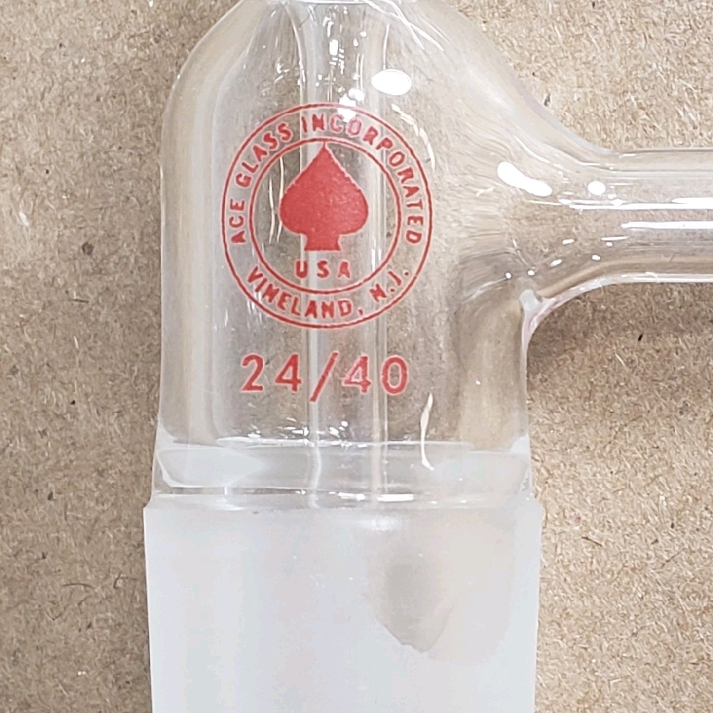 Ace Glass Inc. 7792-07 Distilling Cold Finger 24/40 Joint Straight Tube Arms
