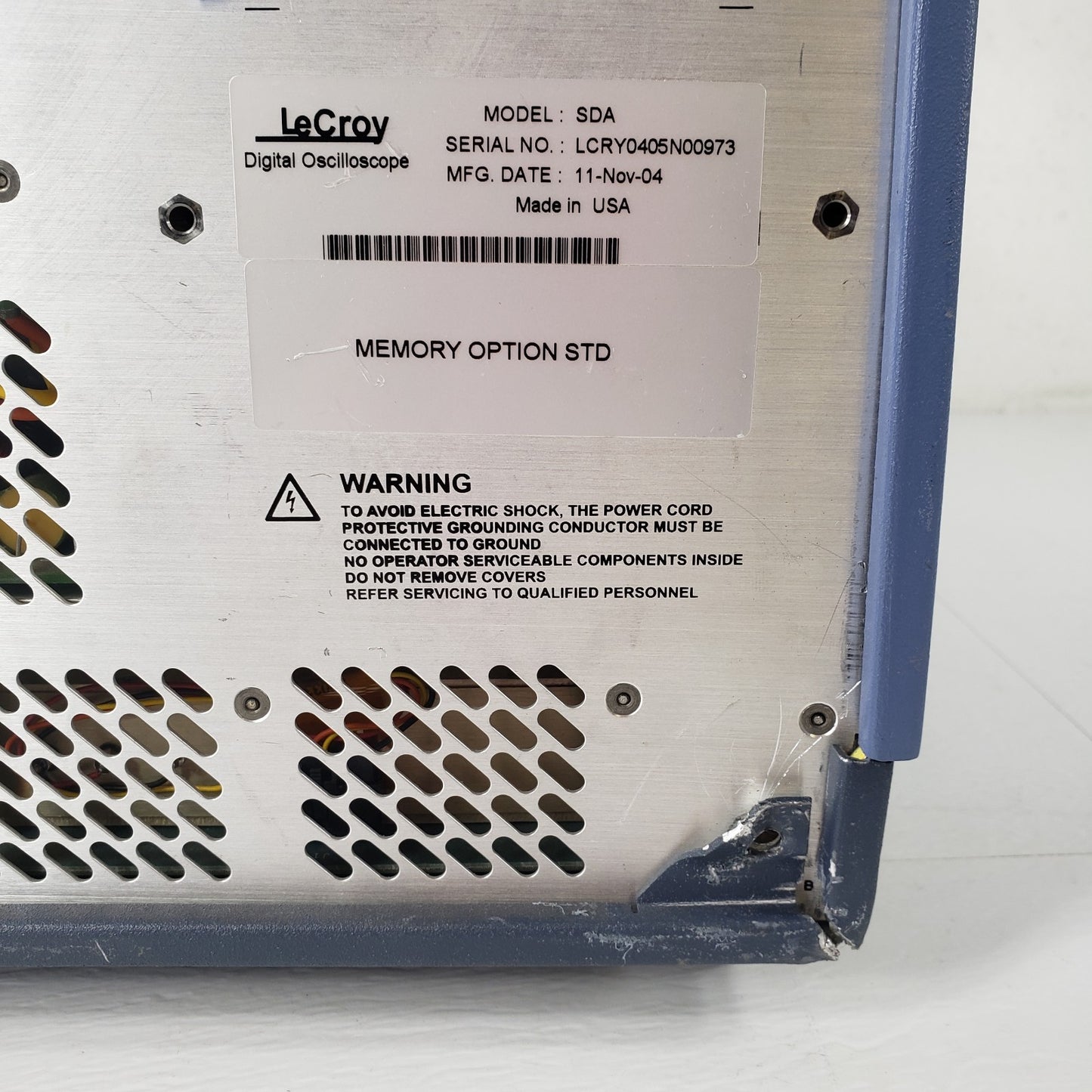 TESTED LeCroy SDA-5000A 4 Channel Serial Data Analyzer Oscilloscope 20GS/s 4Vpk