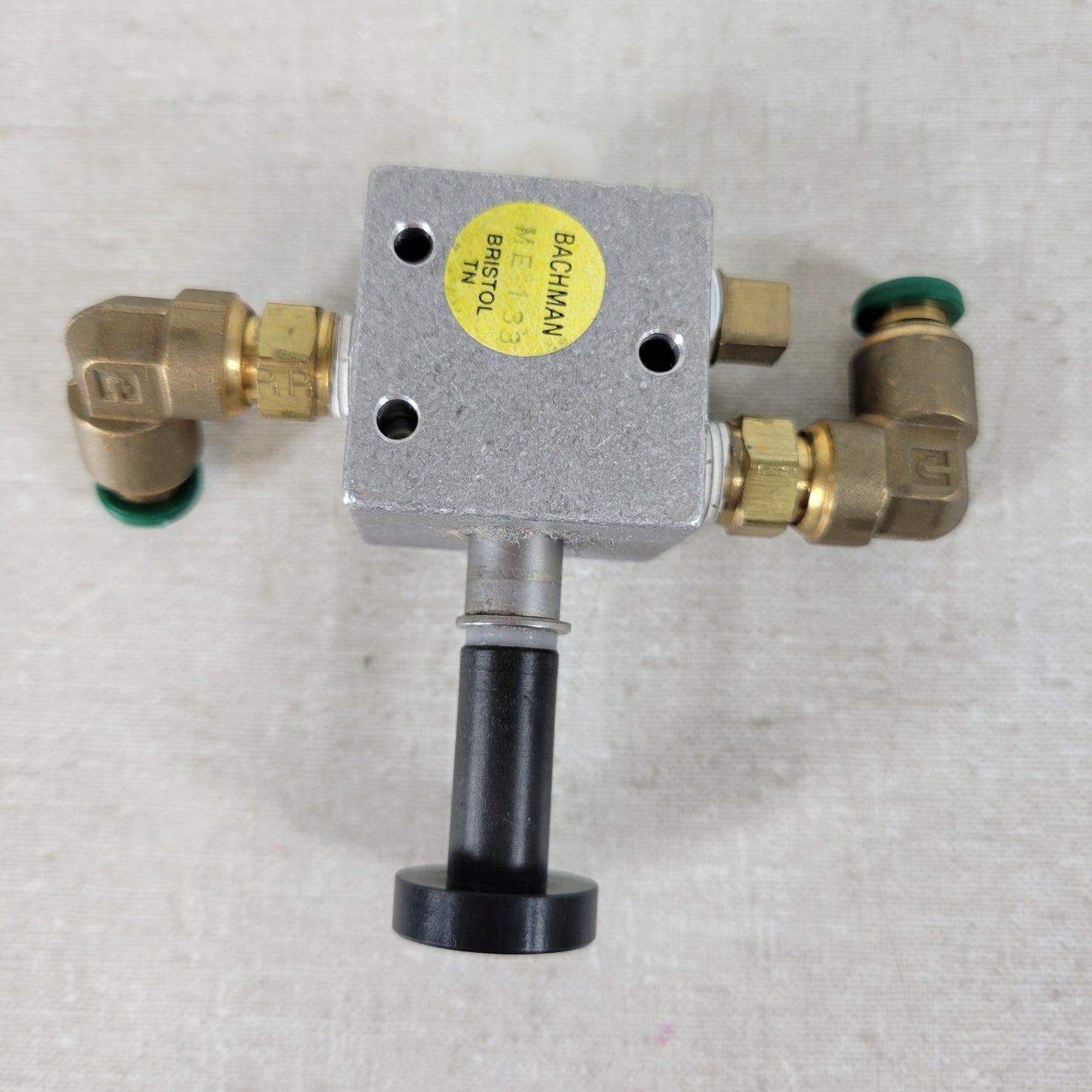 BACHMAN ME 133 Pneumatic Push Pull Air Valve Mechanical/Manual Assembly