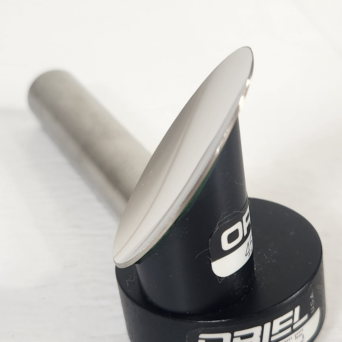 Oriel Newport 45345 45355 Optical Mirror Mount Assembly w/ Rod & Pouch