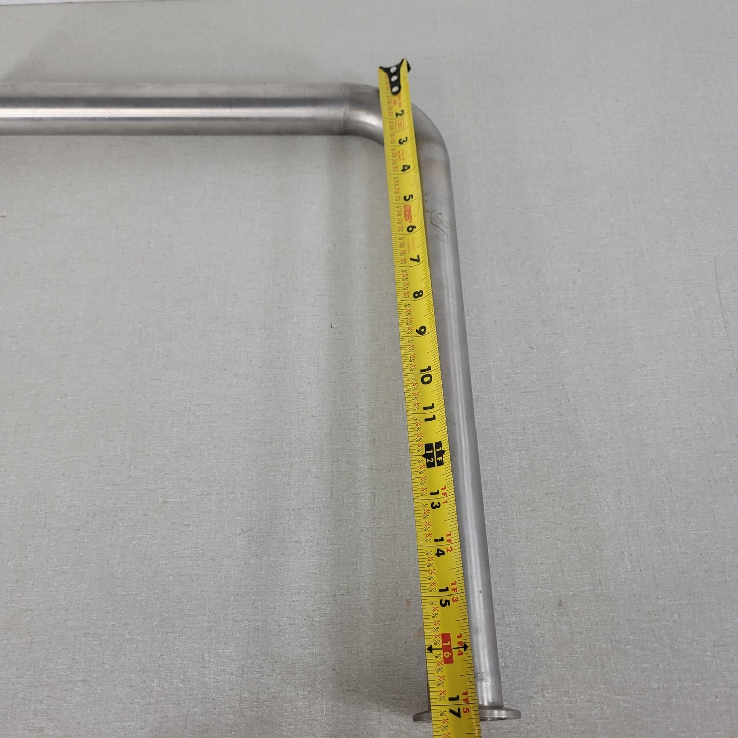 G&H KF40 NW40 17x15" Long Elbow Fitting HV High Vacuum SS Stainless Steel