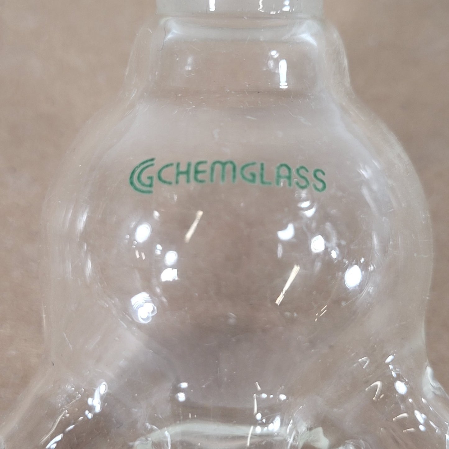 Chemglass CG-1276-10 3-Way Distilling Receiver Adapter 14/20 CN/SN Joints 15mL