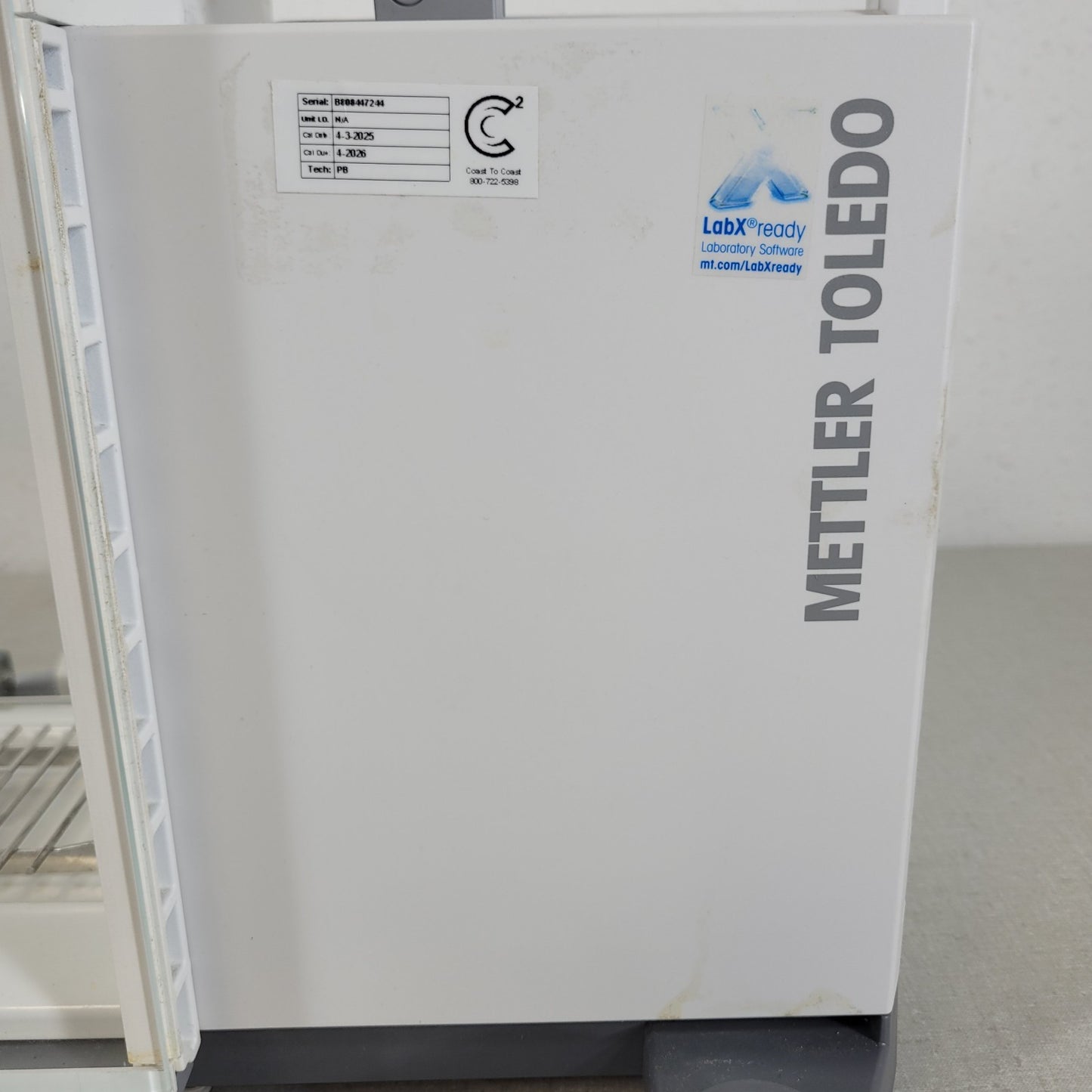 TESTED Mettler Toledo XS204 Analytical Lab Balance 220g x 0.1mg SmartGrid FACT