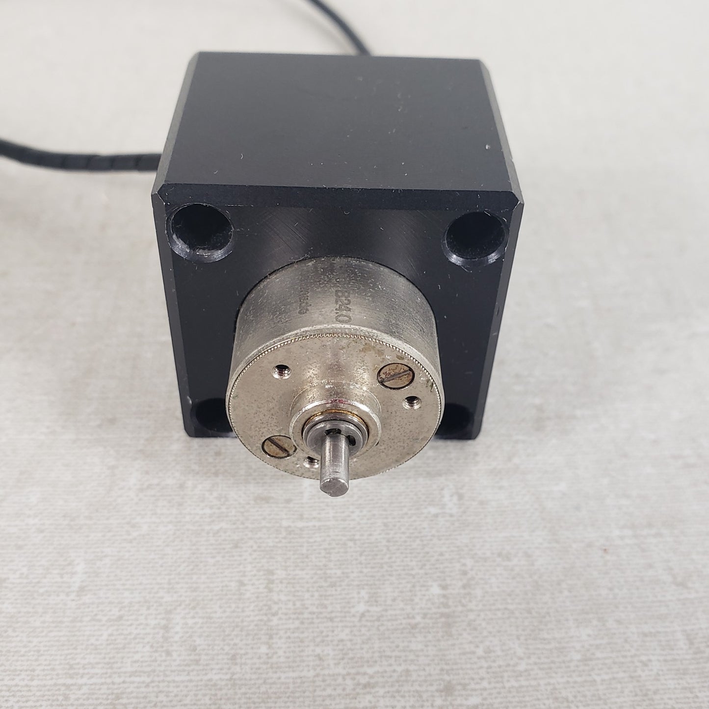 ESCAP B24.0 Swiss Made Precision DC Gearmotor Assembly with Mounting Bracket
