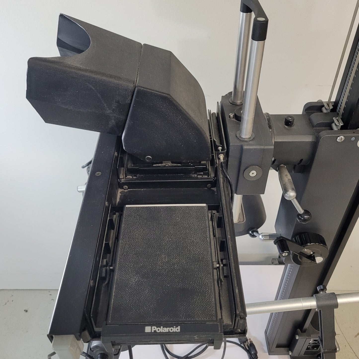 Polaroid MP-4 Land Camera Copy Stand System w/ Camera Head & Lighting Setup