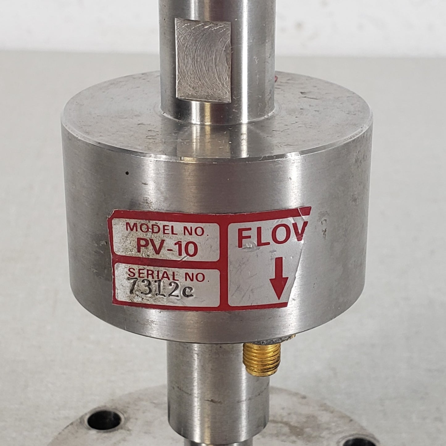 Perkin-Elmer PV10 Piezoelectric Gas Leak Valve DN35CF to 1/4" VCR High Vacuum