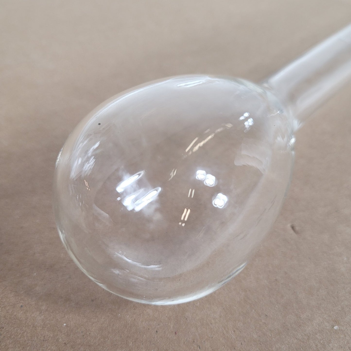LOT 3 Corning PYREX 5420-100 100mL Round Bottom Kjeldahl Flasks Long Neck