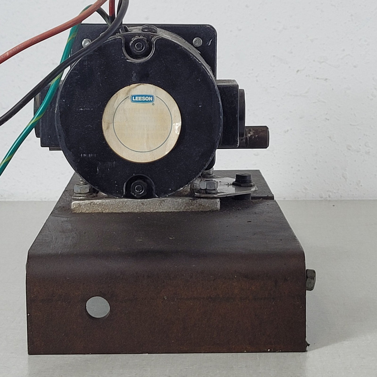 LEESON PR950160 12V 9.6A 60RPM 1/9HP Permanent Magnet DC Gearmotor Untested