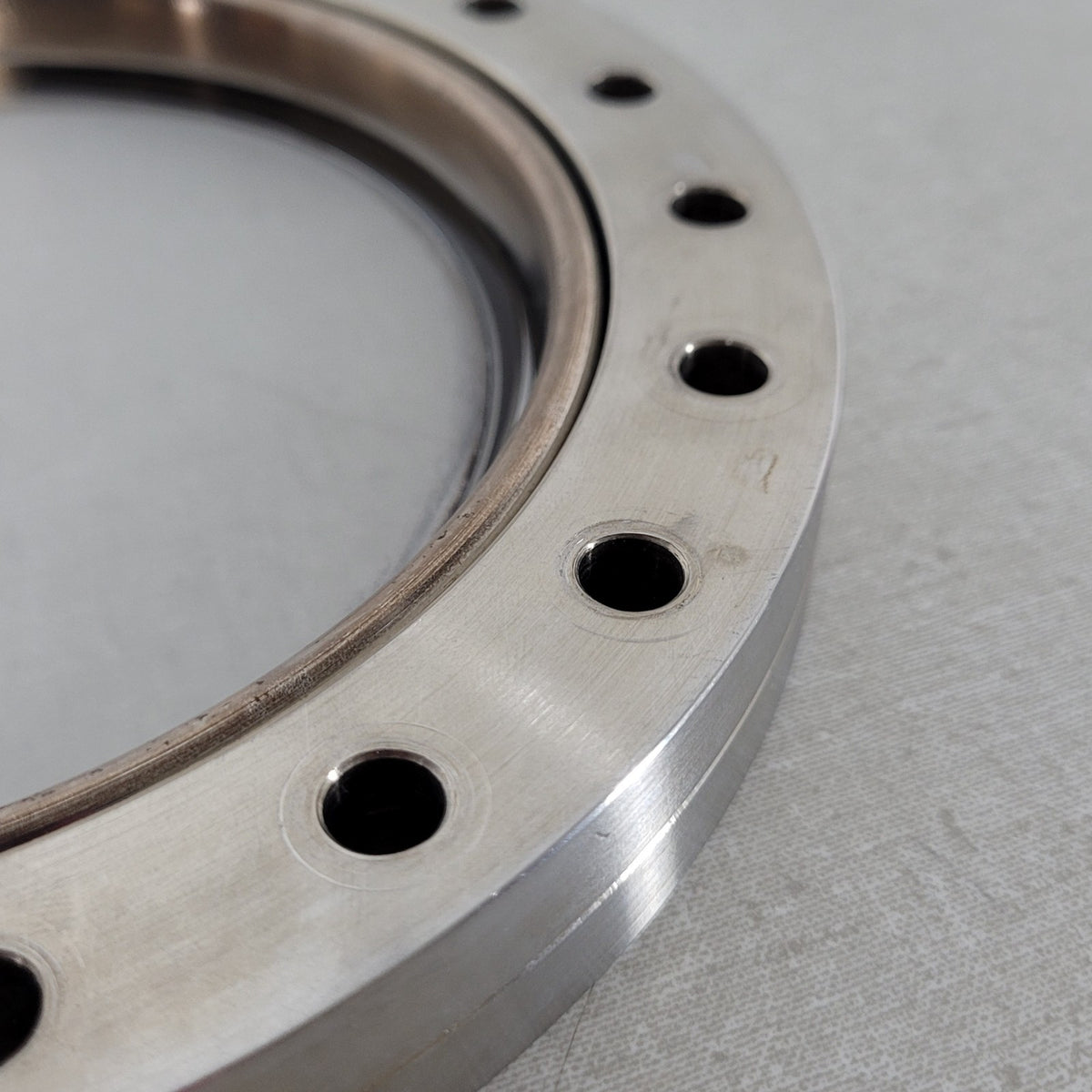 DN160CF 8" CF Conflat UHV Stainless Steel Glass Viewport Hazy Matte
