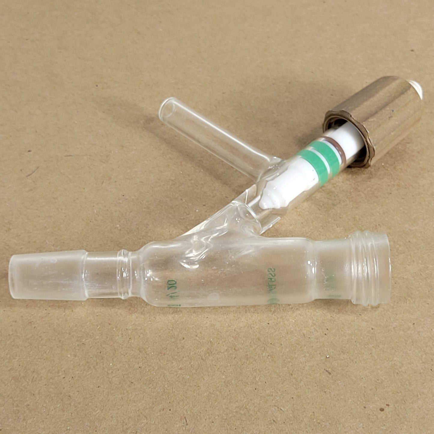 Chemglass AF-0506-02 Airfree Schlenk Connecting Adapter 14/20 Style B