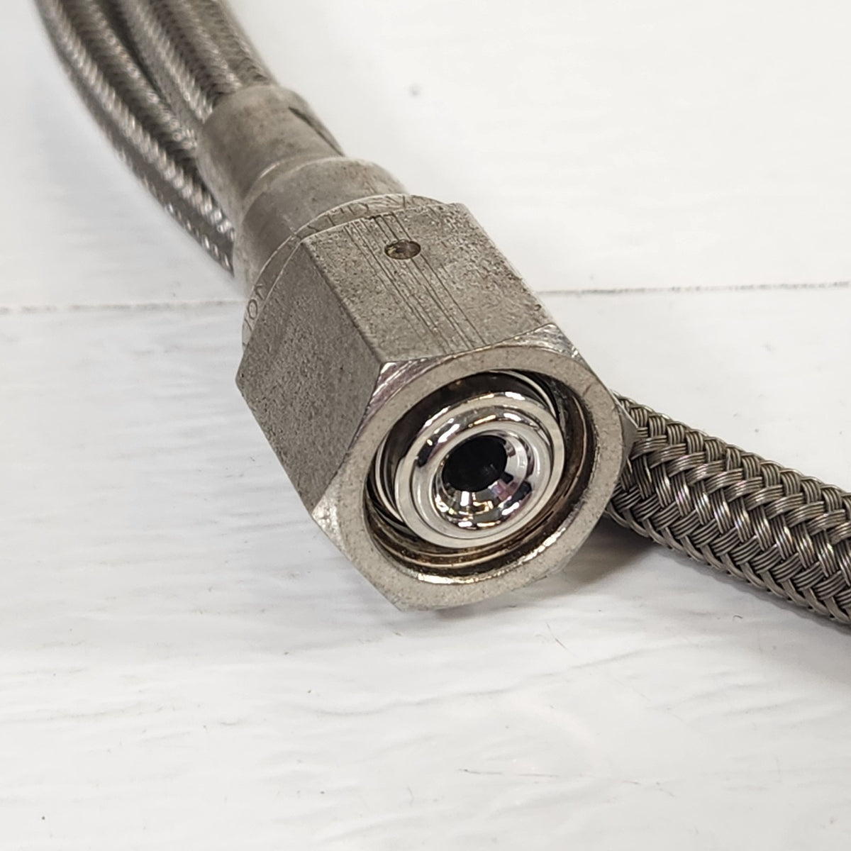 Cajon 6ft Stainless Steel Braided Flexible Hose 1/4" Female VCR Both Ends