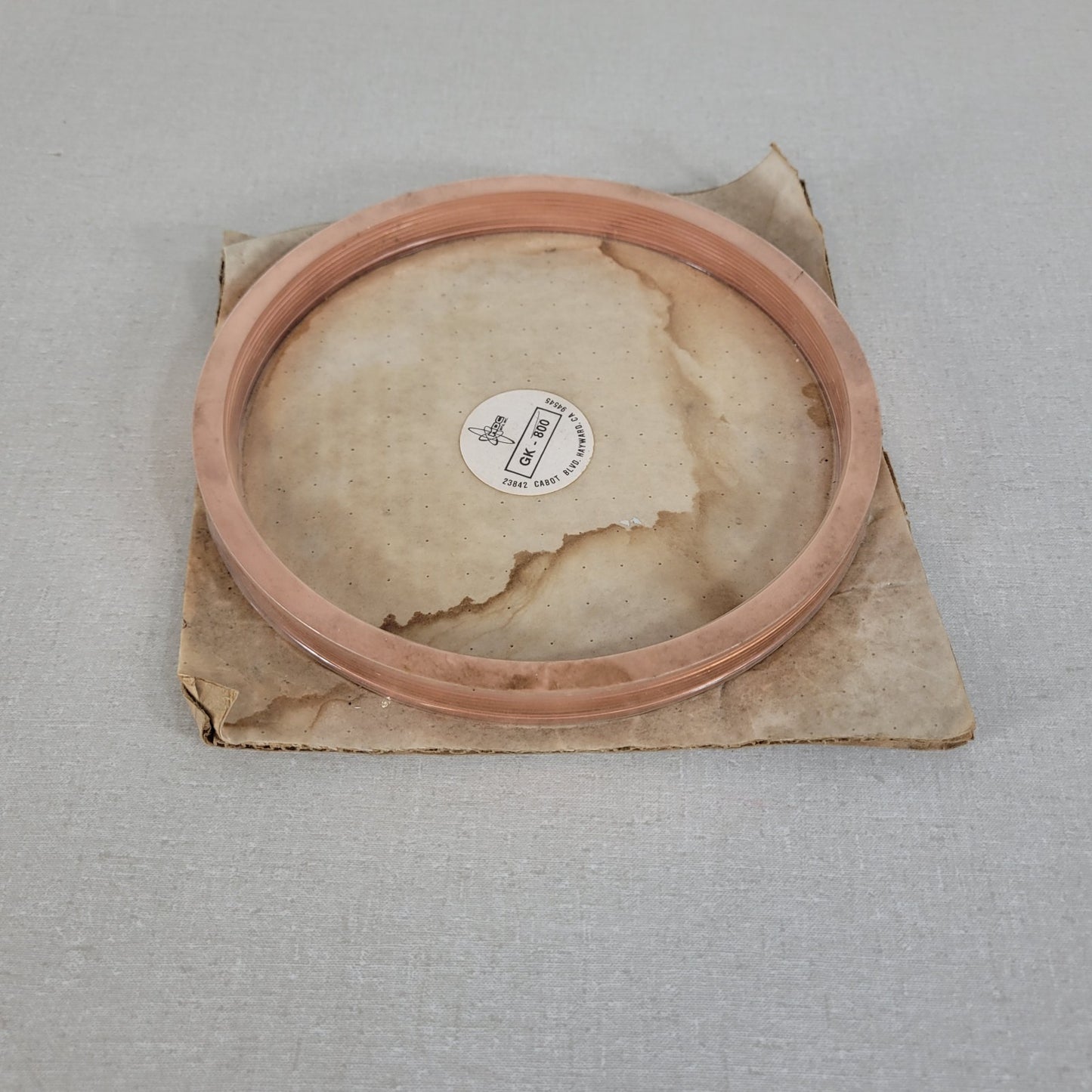 *Lot of 10* MDC GK-800 8" ConFlat Copper Gaskets DN160CF HV UHV