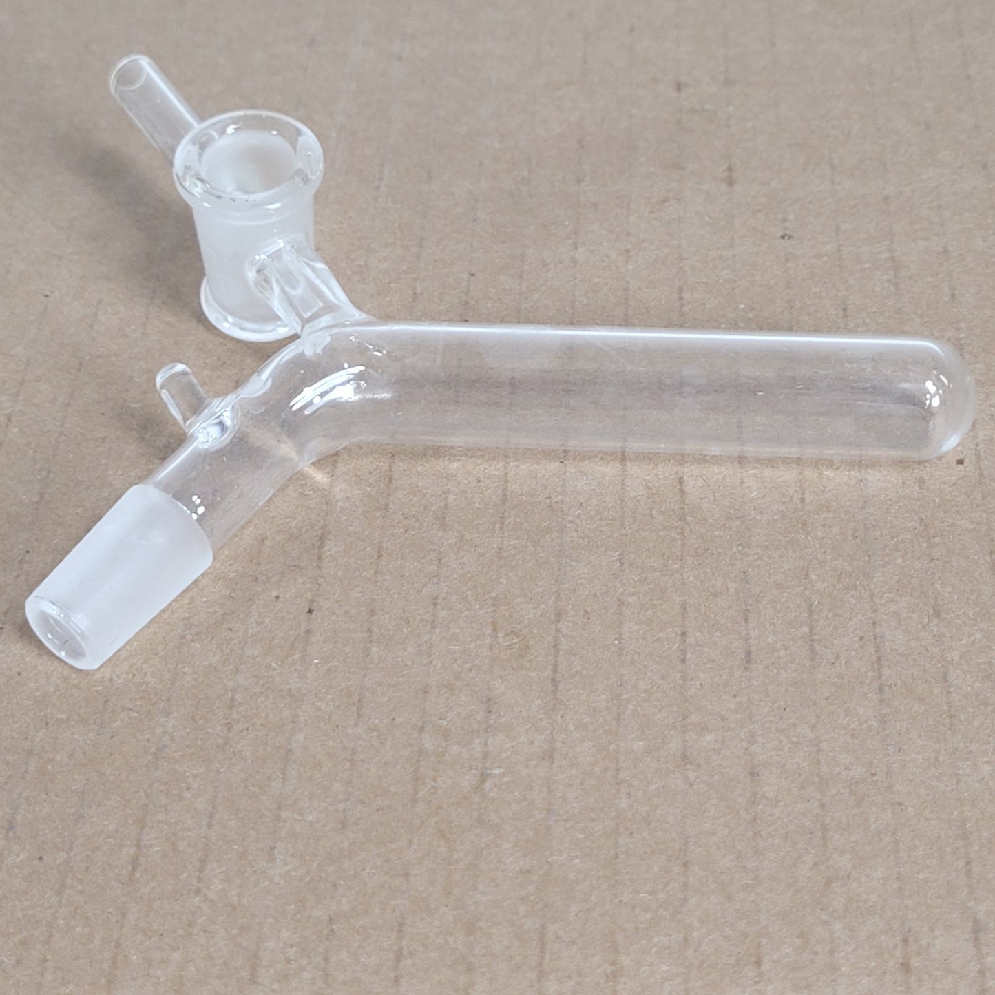 Kontes Schlenk Reaction Tube w/Stopcock 105° Bend 14/20 Outer Joint  10mL