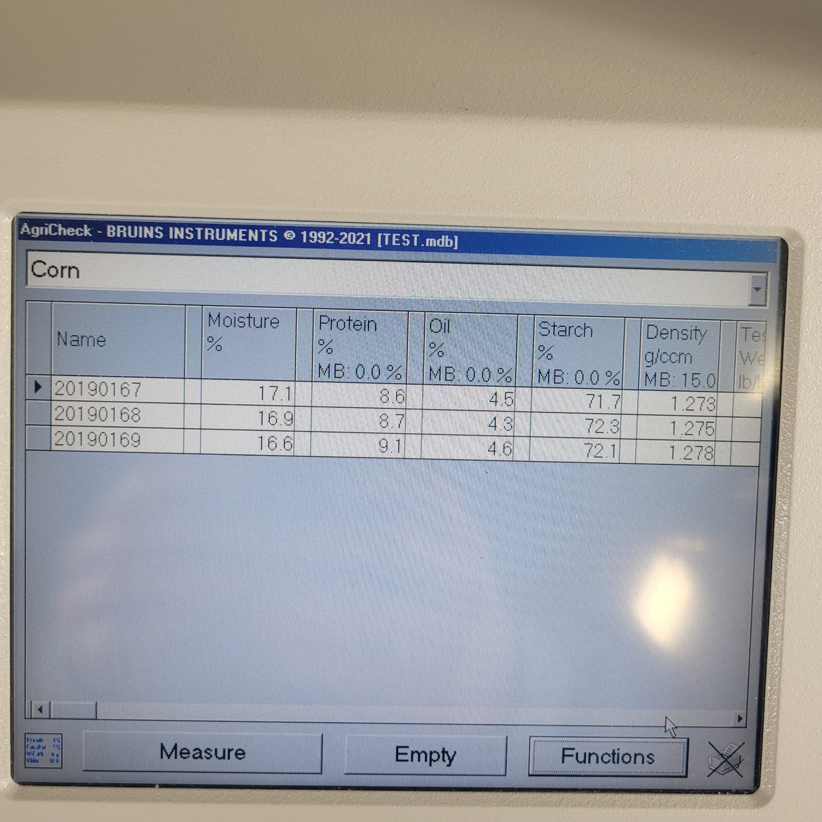 TESTED Bruins Instruments AgriCheck NIR Grain Protein Moisture Analyzer