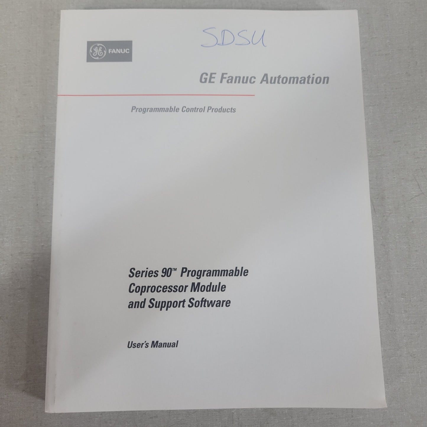 GE Fanuc GFK-0255H Series 90 PCM Coprocessor Module Support Software User Manual